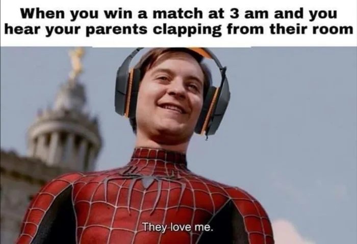 When you win a match