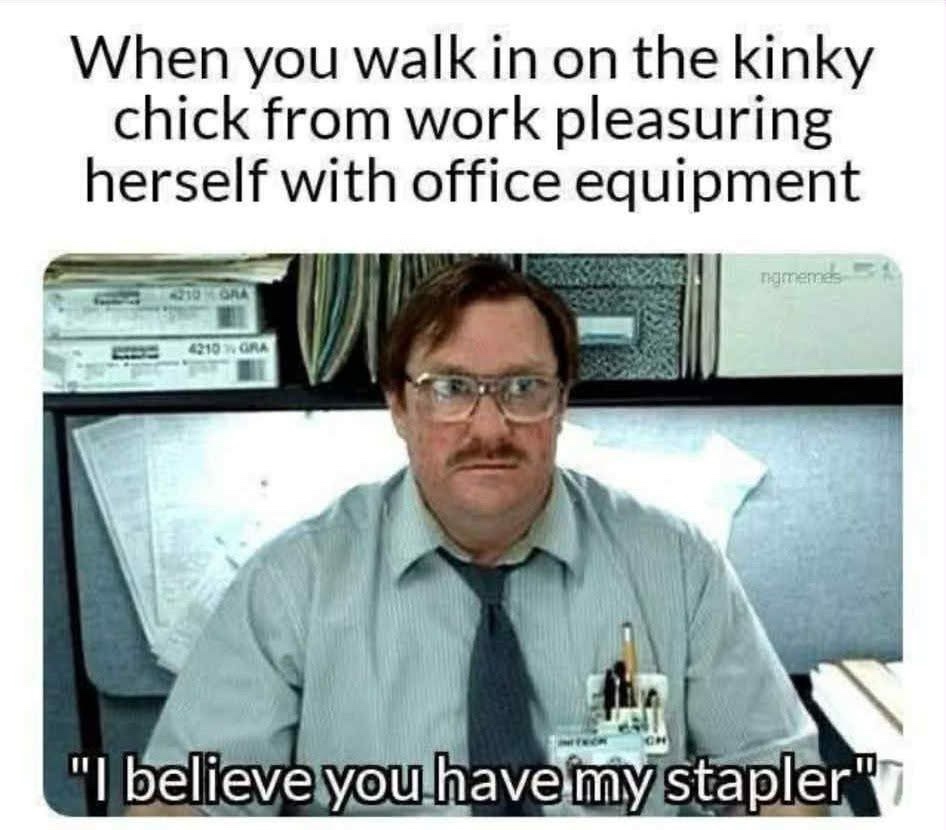 You have my staple