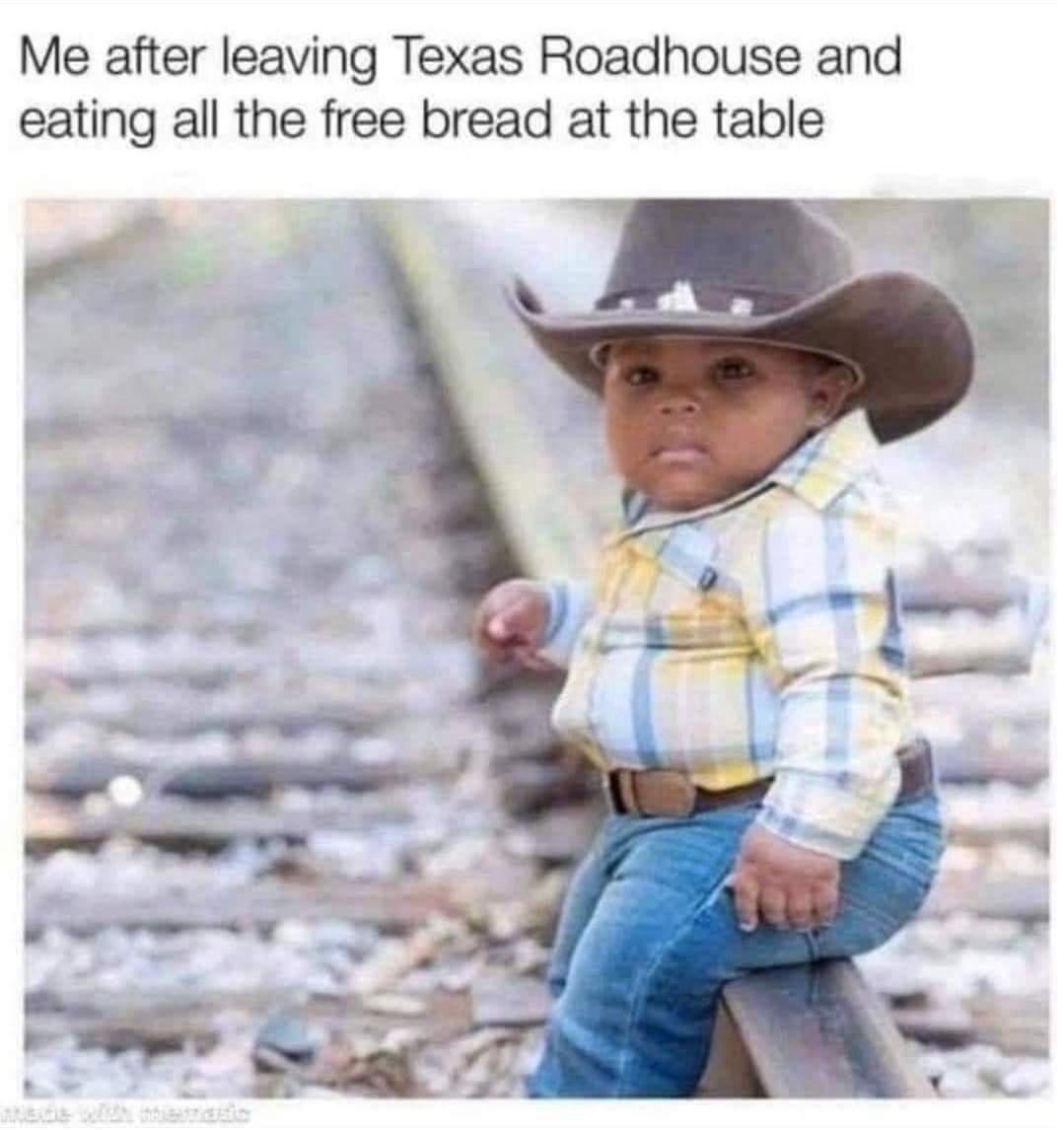 ating all free bread