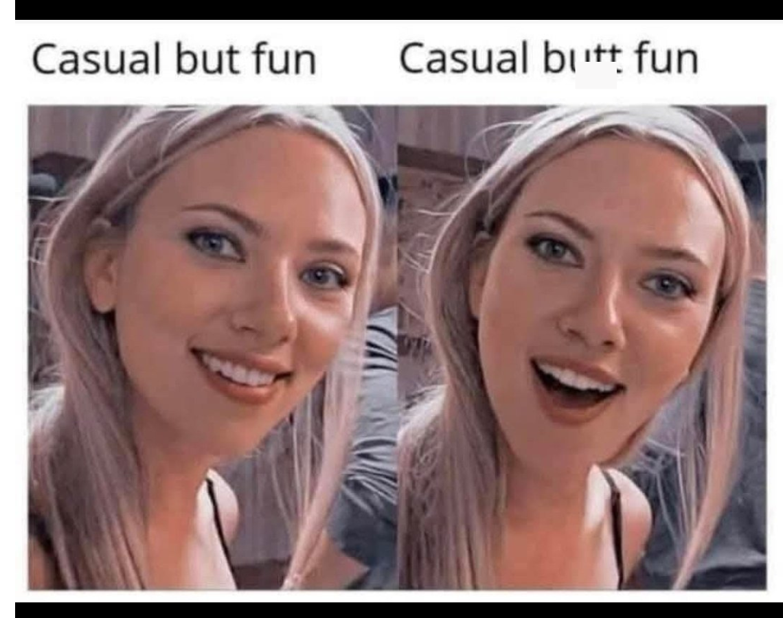 casual but fun