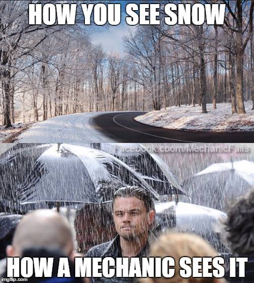 how you see snow