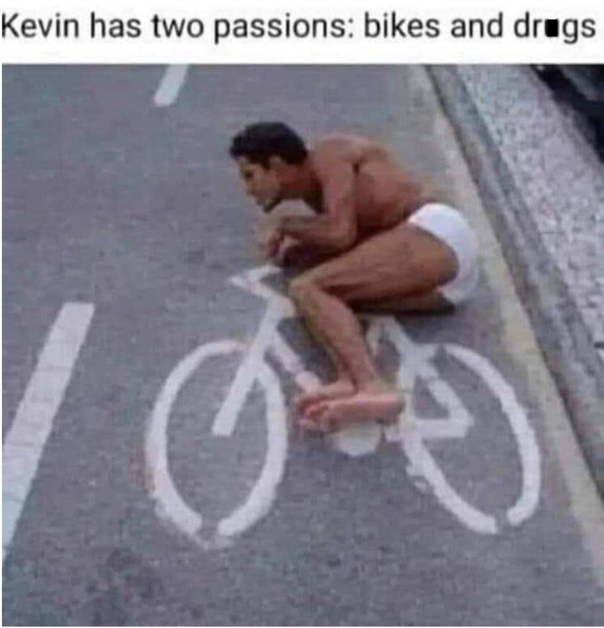 kevin has two passions
