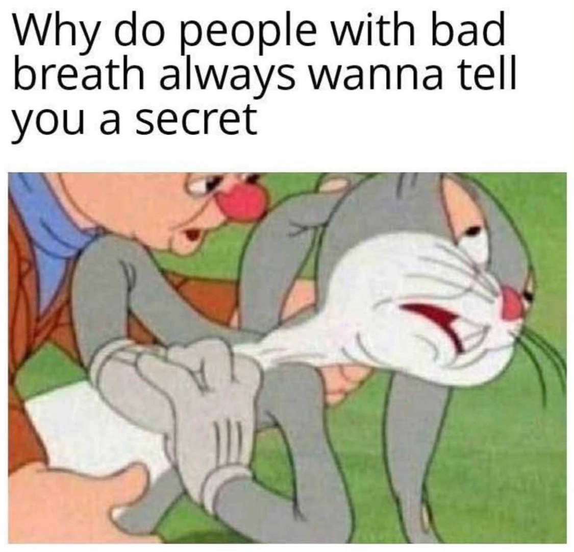 people with bad breath