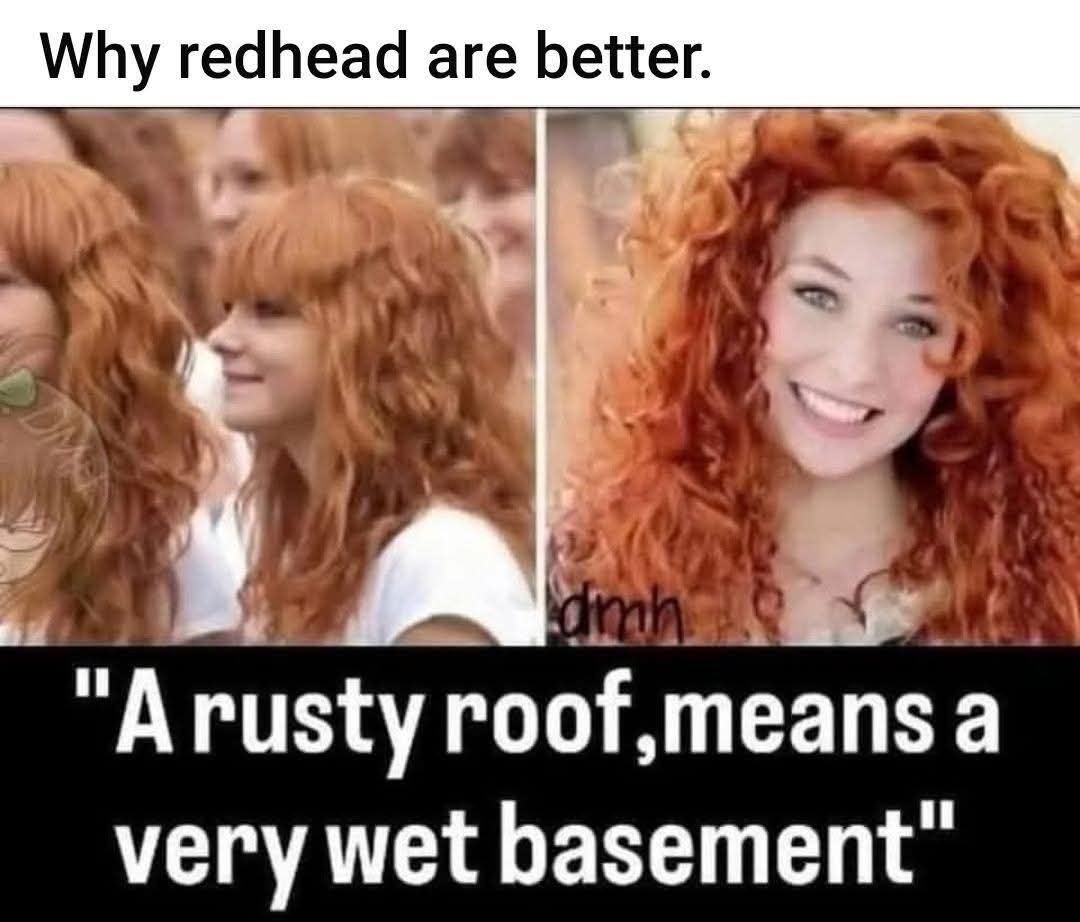 redhead are better
