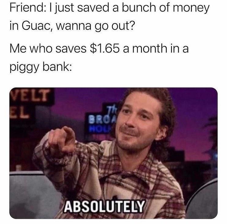 saved a bunch of money