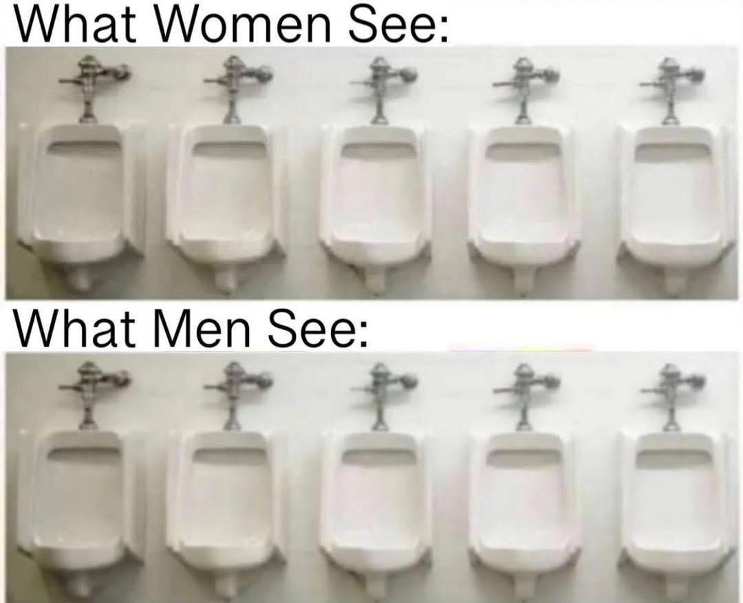 what woman see