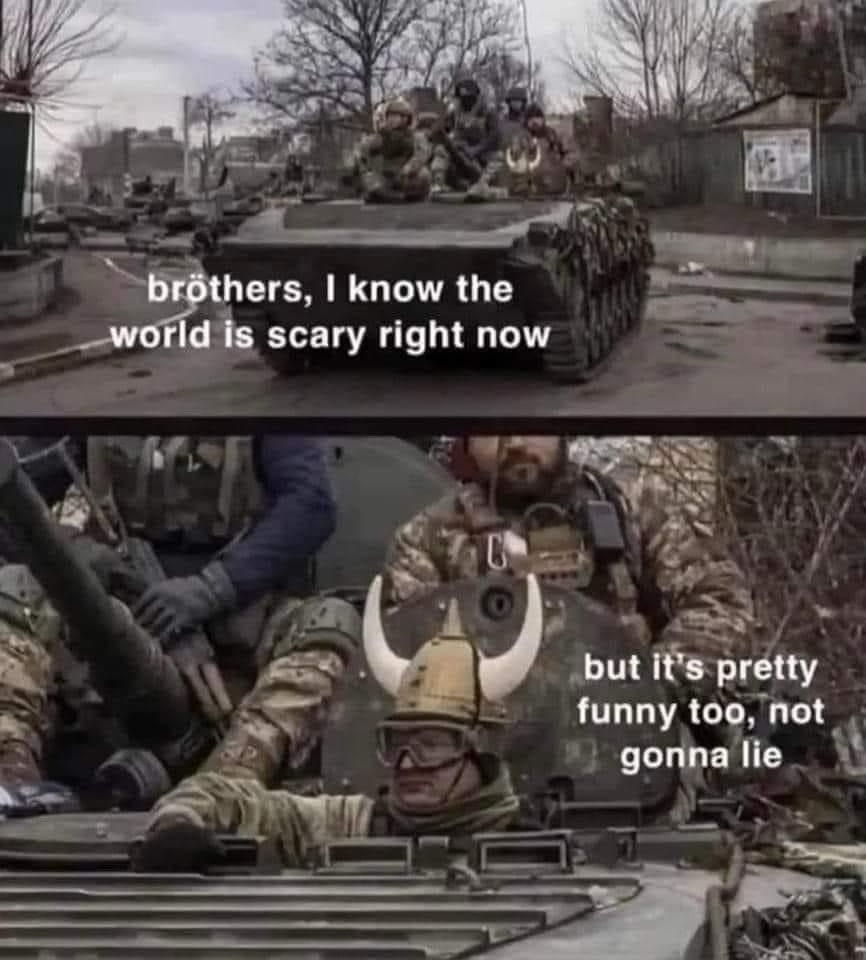 world is scary right now