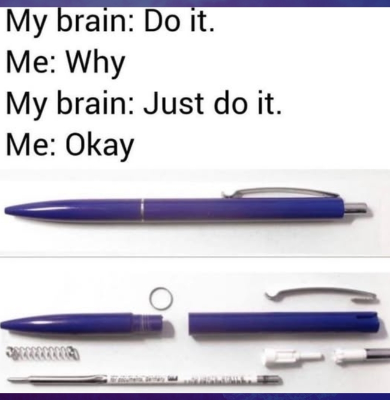 y brain do it