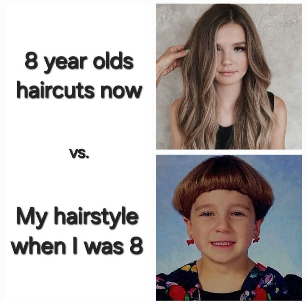 30 Meme That Woke Up And Decided Randomness Was Underrated 27 8 year old haircuts