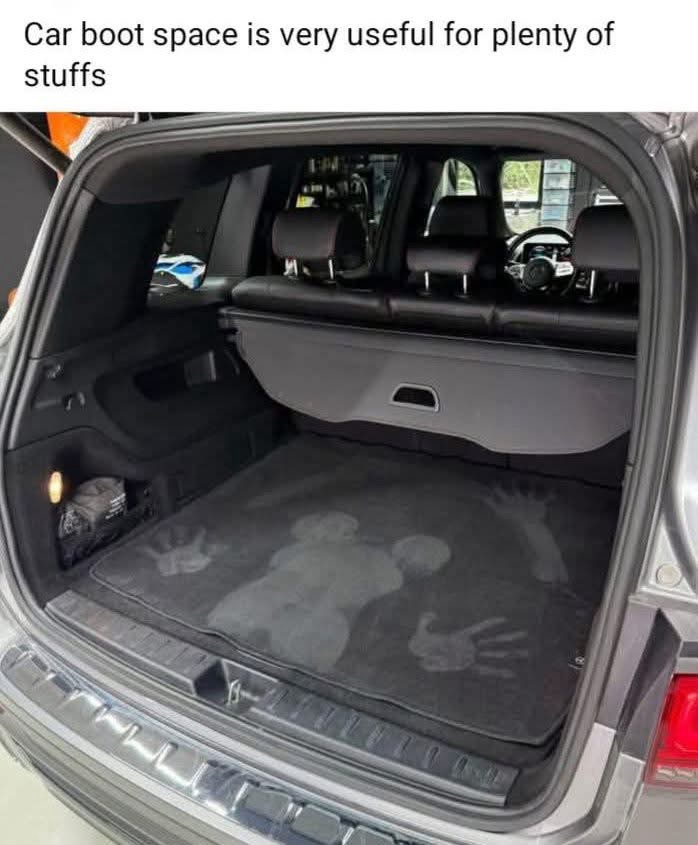 35 Uncensored Memes That Are Dangerously Funny 33 Car boot space
