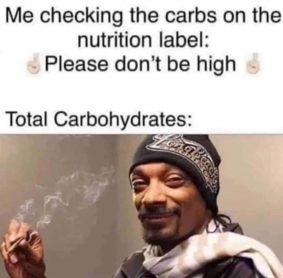 Checking the carbs