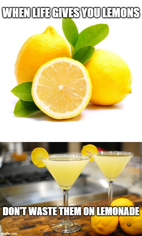 When Life Gives You Lemons, Make A Meme: 34 Memes to Cope with Adversity 32 Dont waste them