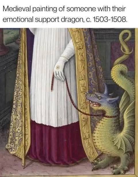 Emotional support dragon