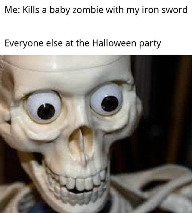 Everyone else at halloween party