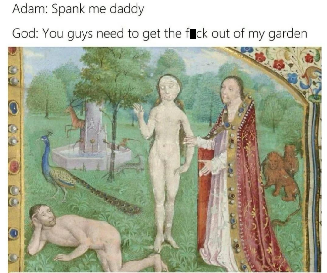 Get out of my garden