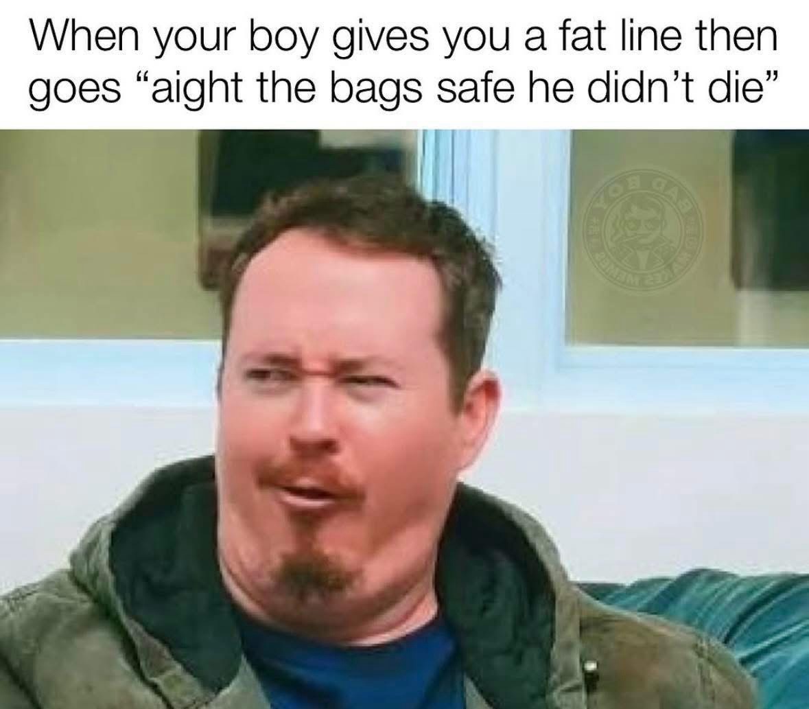 Gives you a fat line