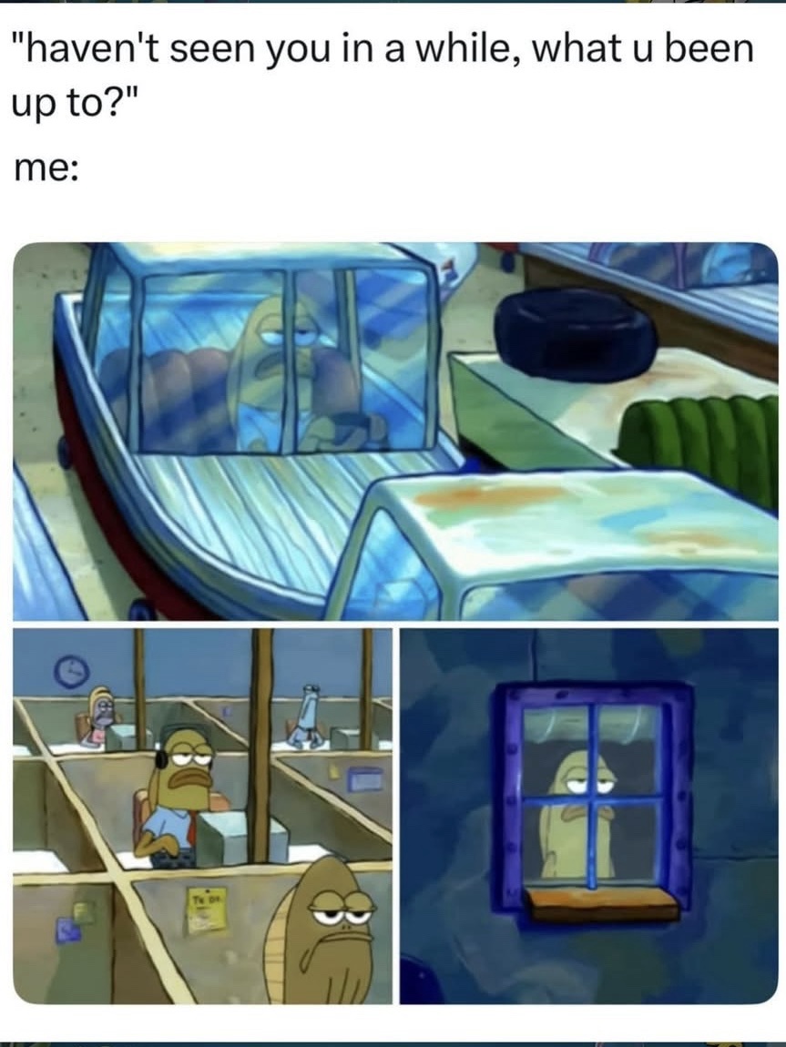 Havent seen you in a while