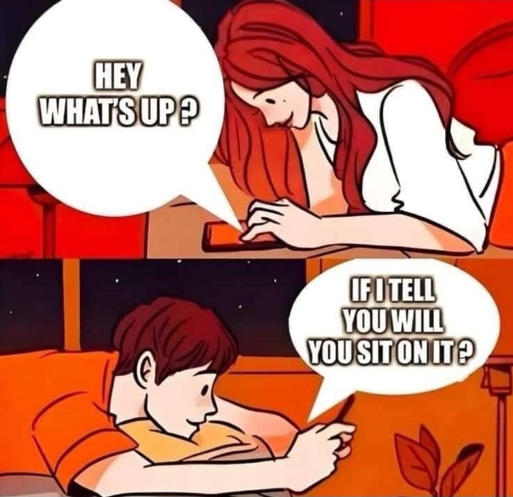 25 Memes That Flirt, Tease, and Refuse to Behave 24 Hey whats up