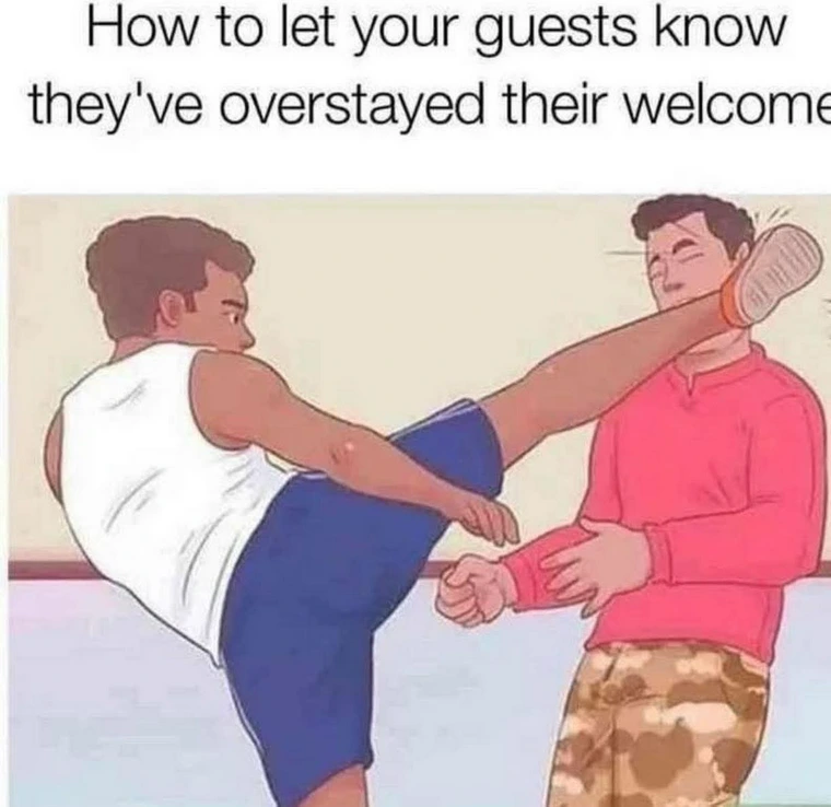 How to let your guest know