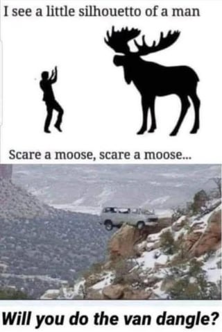 I see a little shilloutte of a man