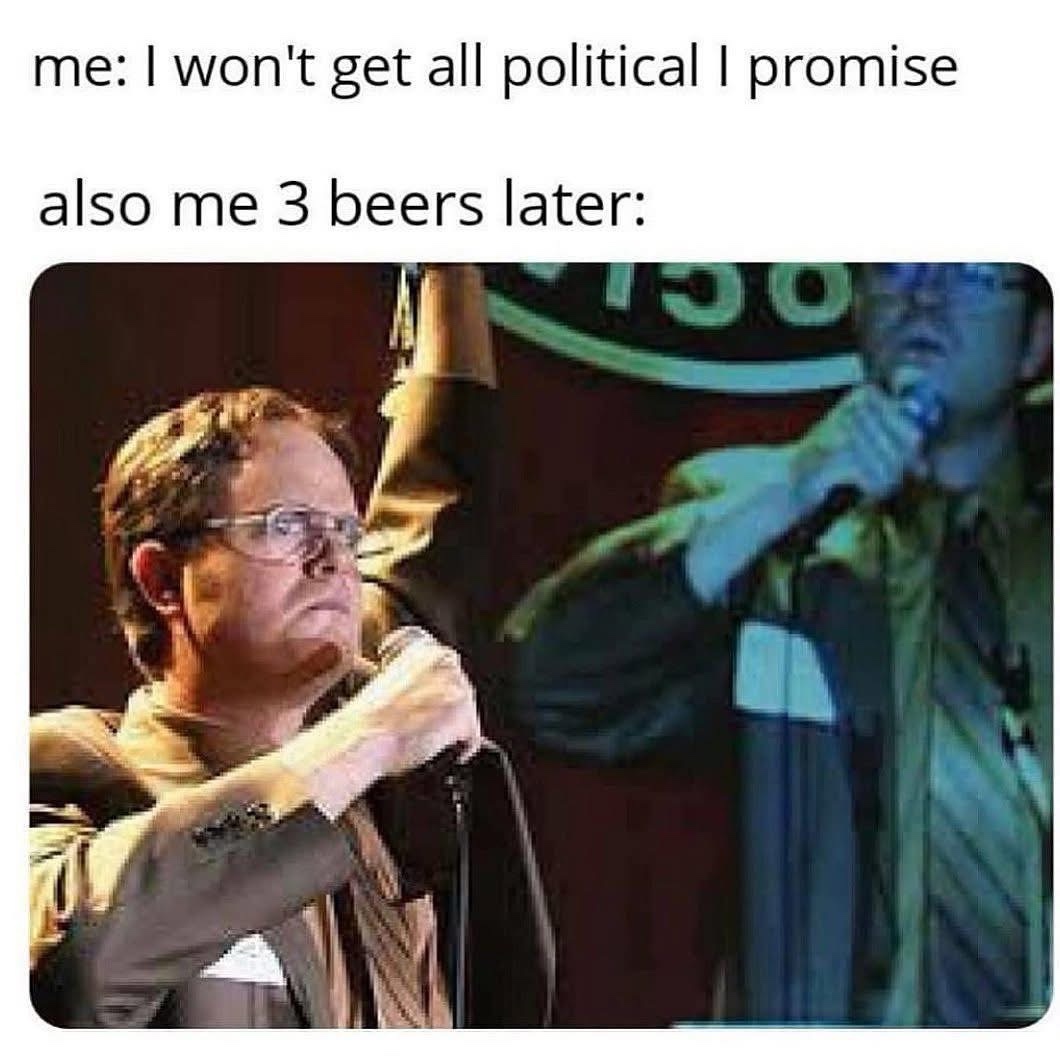 I wont get all political