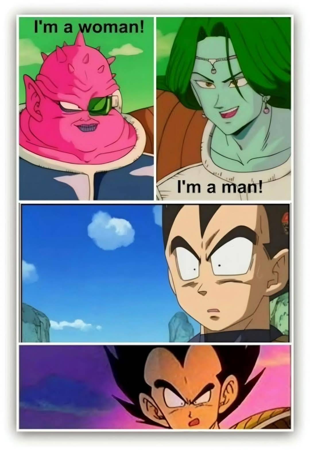 25 Dragon Ball Z Memes That Go Super Saiyan on Humor 7 Im a woman