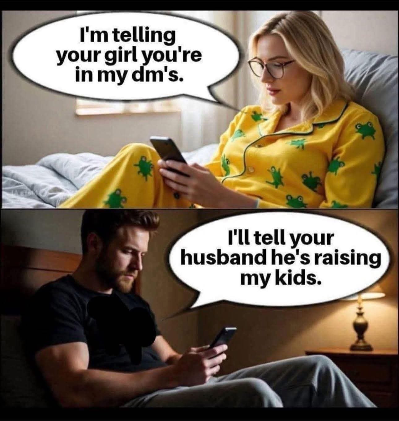 20 Memes That Defy Logic, Taste, and Conventional Humor 12 Im telling your girl