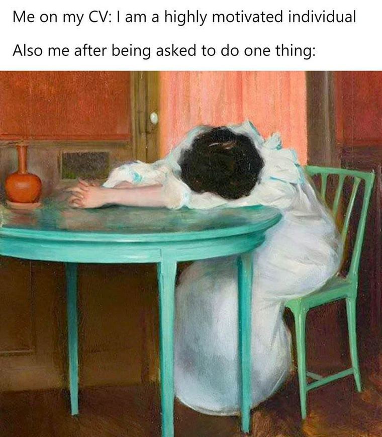 46 Art Memes That Poke Fun At The Art World 44 Me on my cv