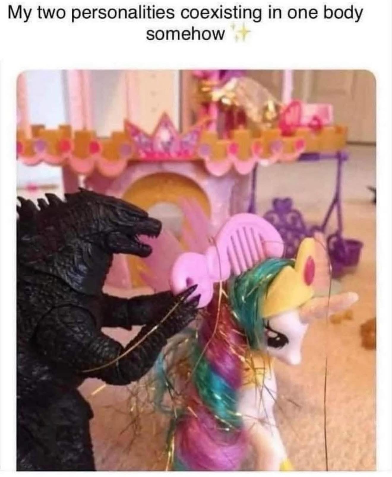 My two personalities