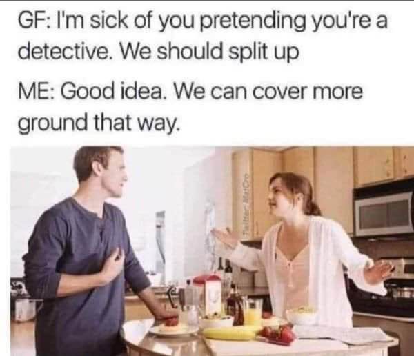 20 Memes That Are Half Art, Half Chaos, All Confusion 13 Pretending youre a detective