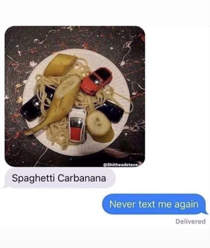 20 Memes That Are Half Art, Half Chaos, All Confusion 16 Spaghetti caraban