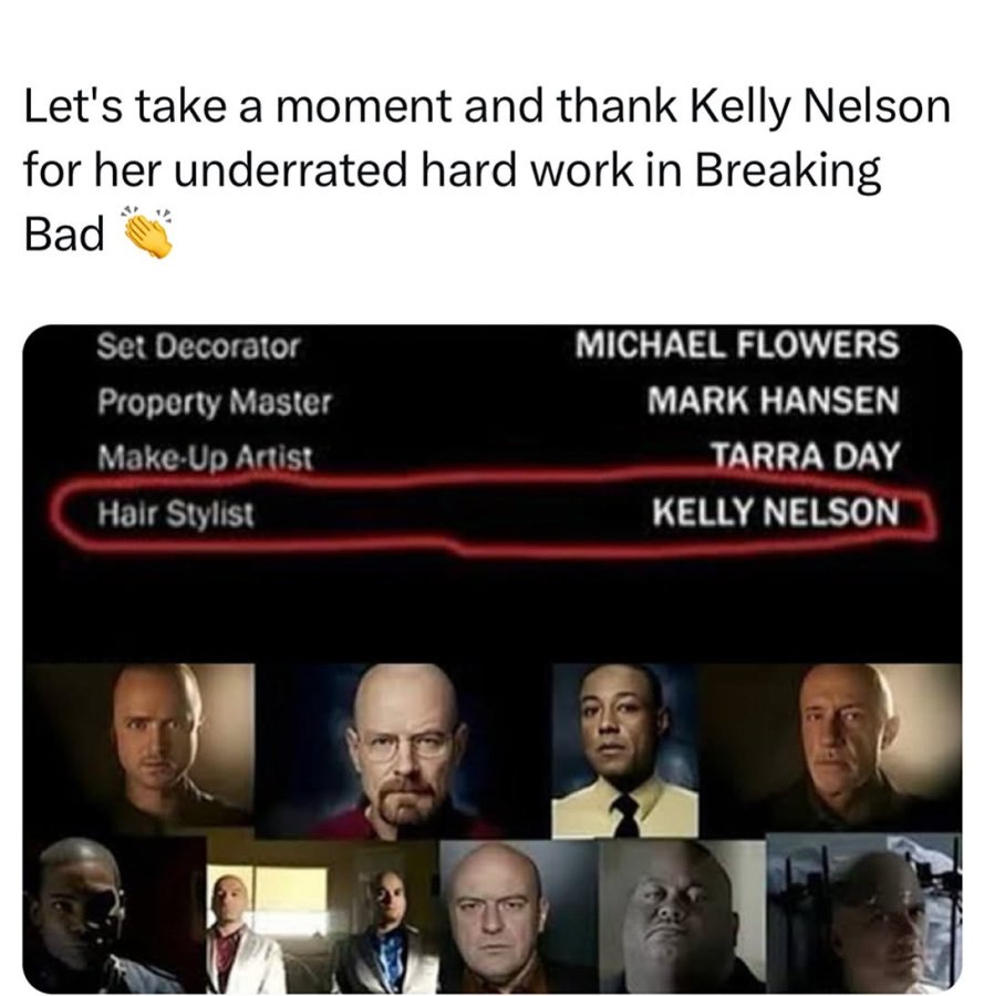 Underrated harwork in breaking bad