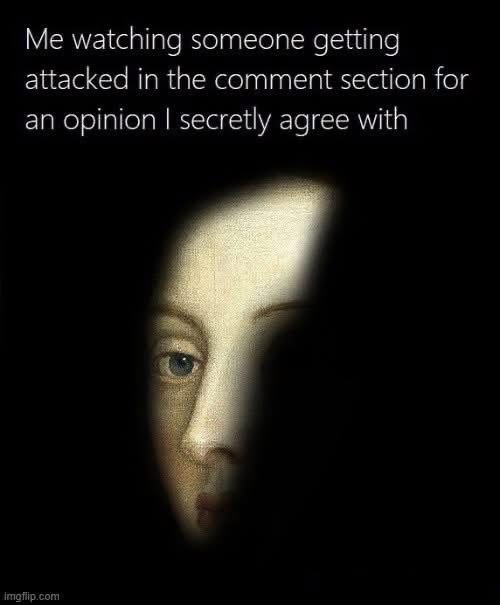 Watching someone getting attacked