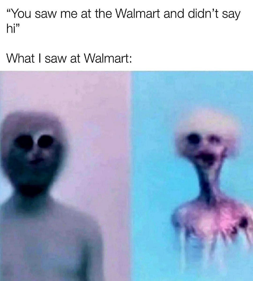 What I saw at walmart