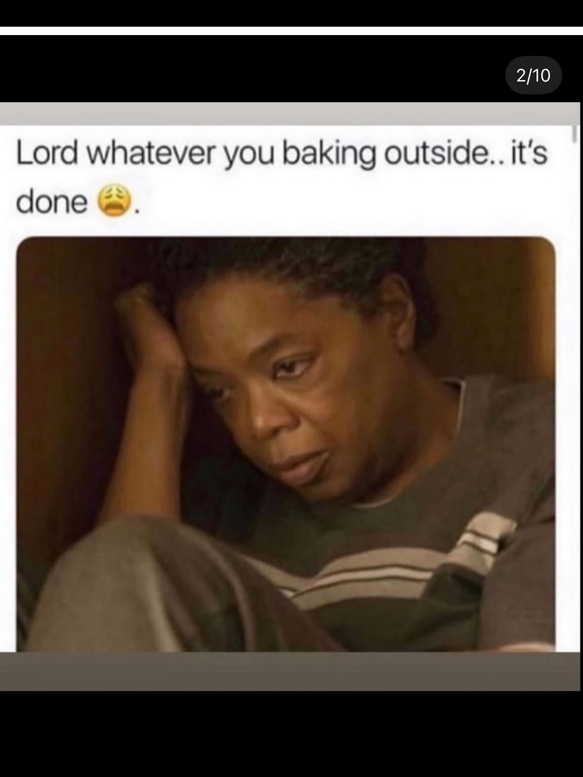 Whatever your baking