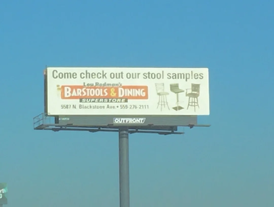 When dad jokes make it onto billboards...