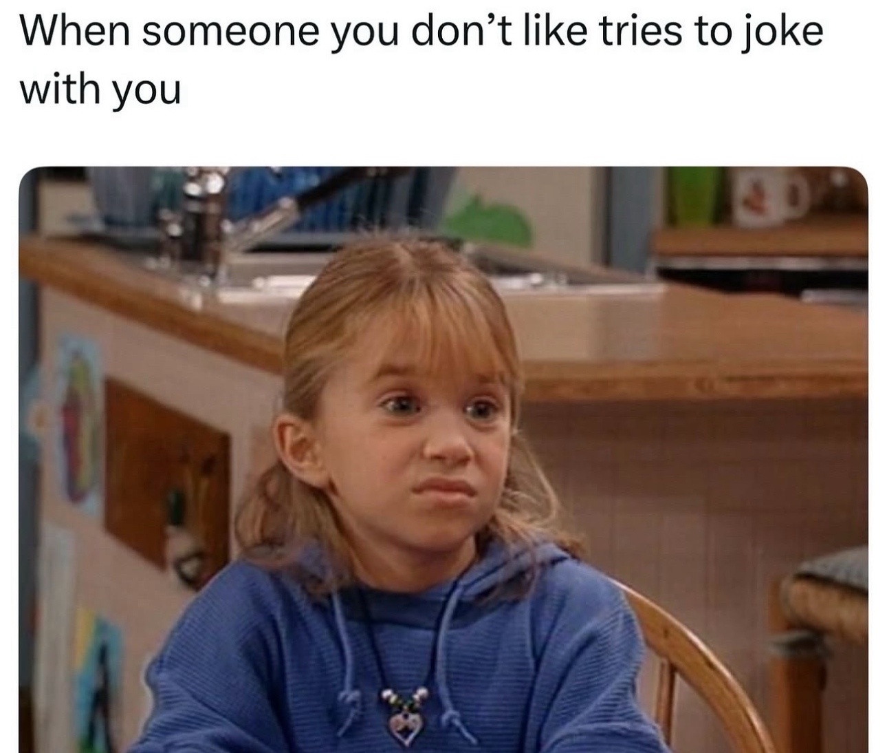 When someone you dont like