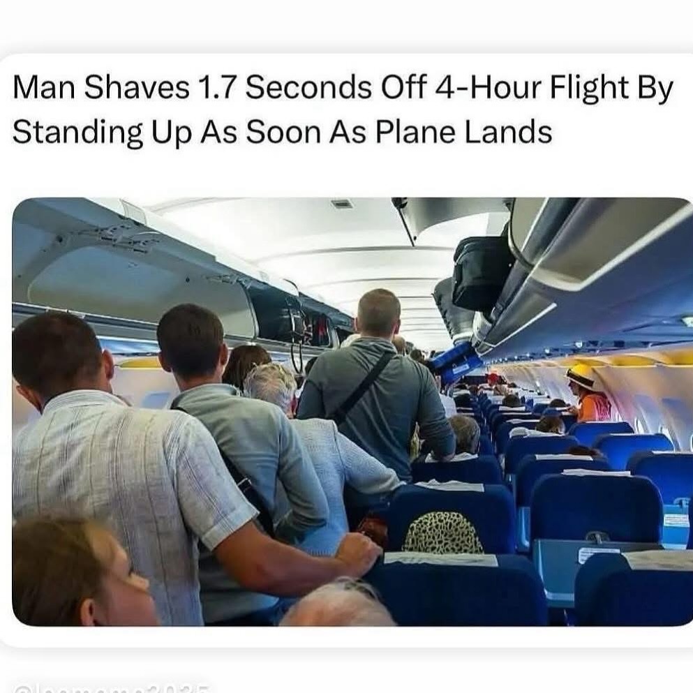 as soon as plane lands
