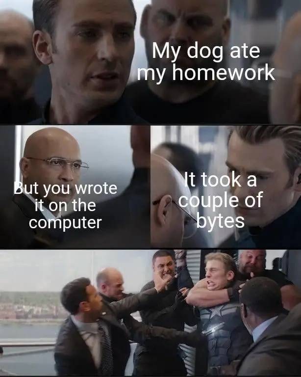 20 Memes That Defy Logic, Taste, and Conventional Humor 1 dog at my homework