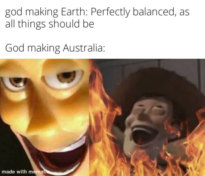god making australia