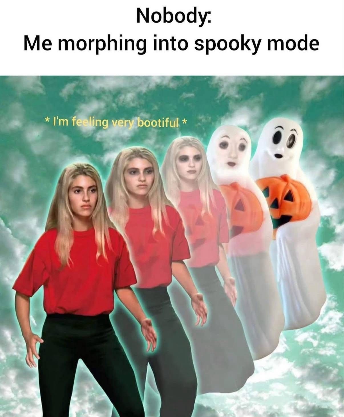 morphing into spooky season