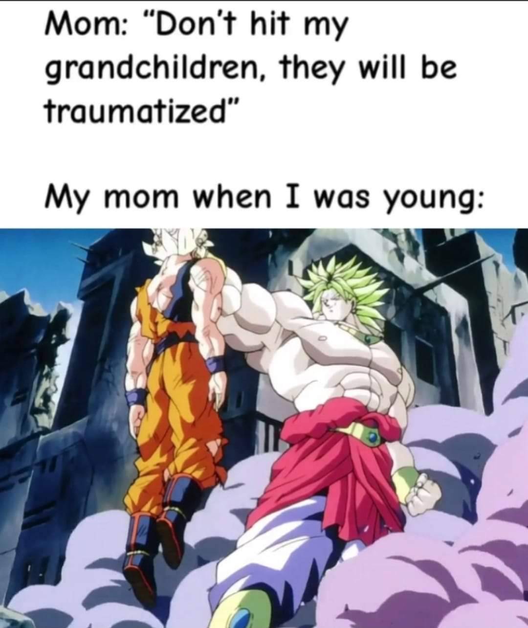 25 Dragon Ball Z Memes That Go Super Saiyan on Humor 15 my mom when i was young