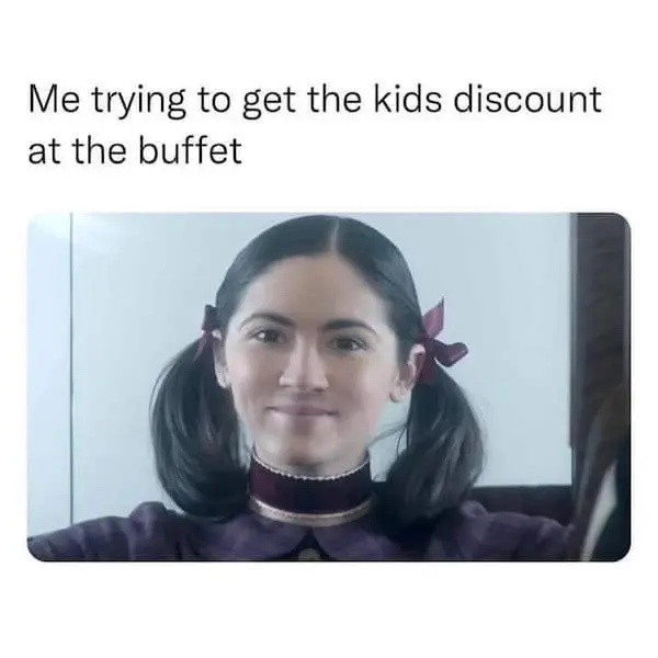 trying to get kids discount