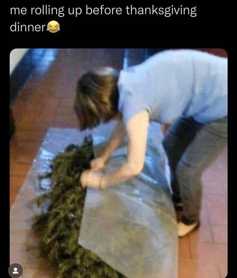 Before thanks giving dinner