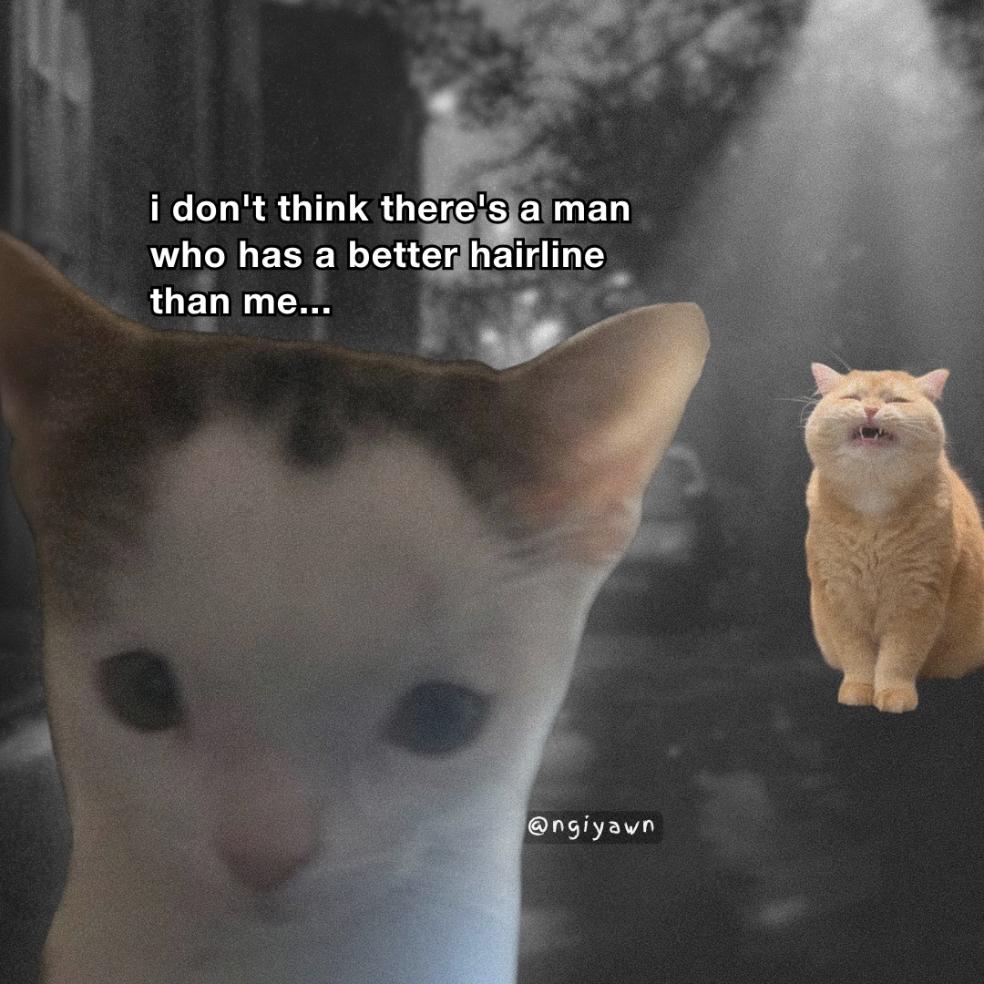 Better hairline than me