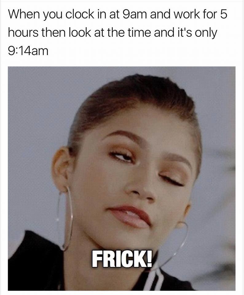 Clock in at 9