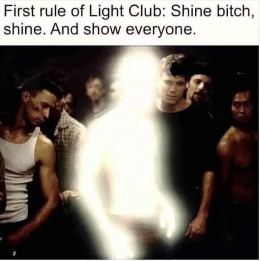 First rule of light club