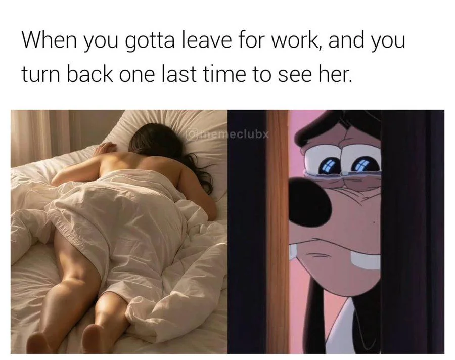 34 Adult Humor Memes That Are Definitely Not Kid-Friendly 33 Gotta leave for work