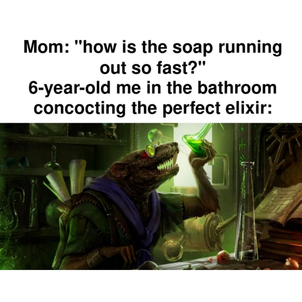 How is the soap running