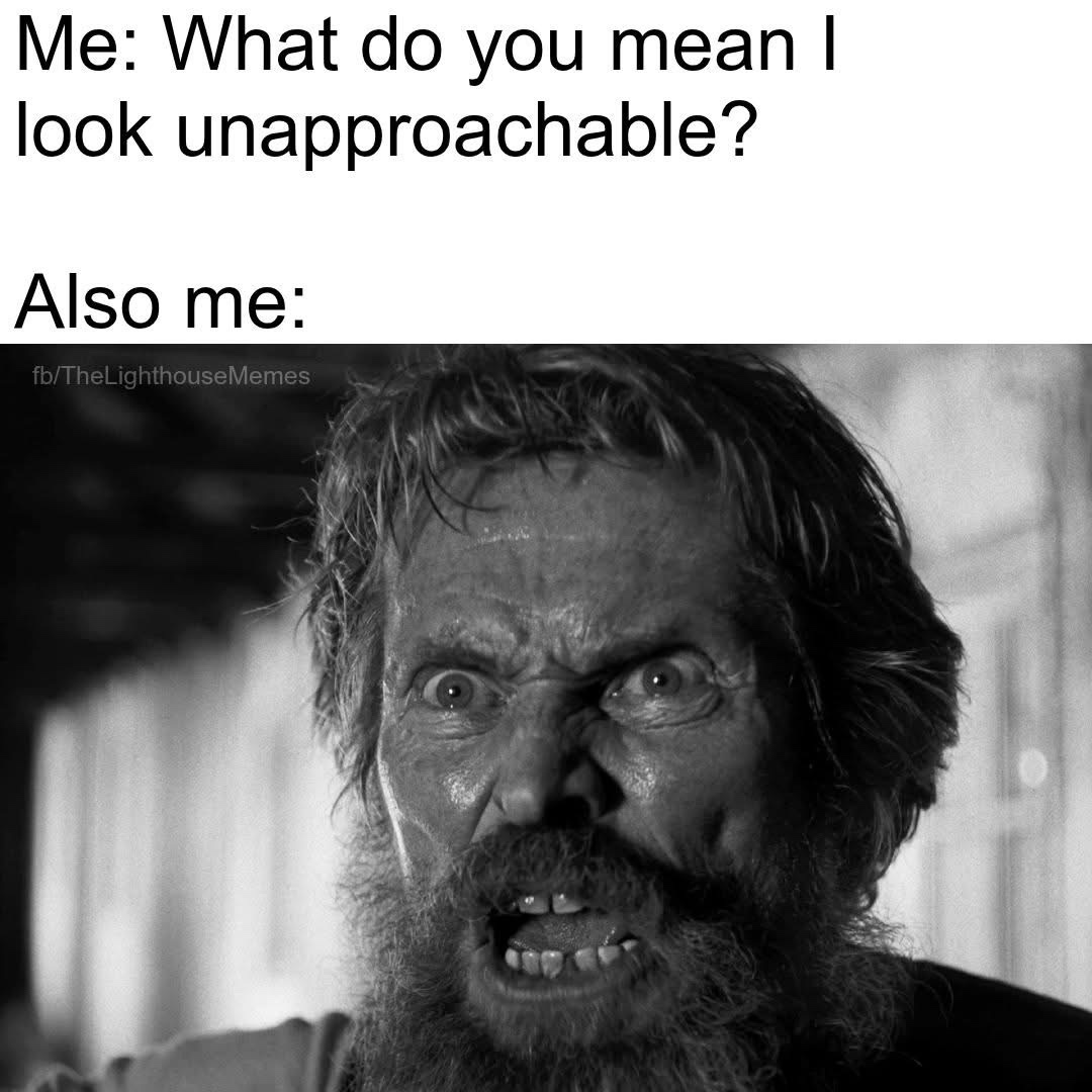 20 Memes That Are Basically a Buffet of Confusion and Laughter 6 I look unaproachable